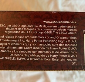 2011 LEGO HARRY POTTER HOGWARTS SET 4867 NEW SEALED IN BOX RETIRED MINIFIGURES