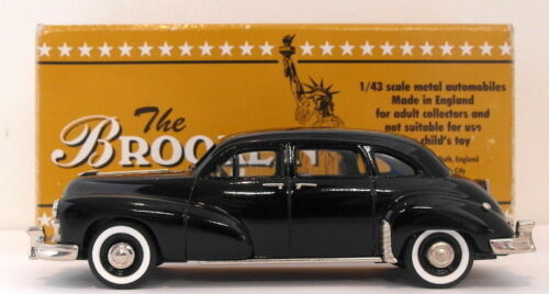 Brooklin 1/43 Scale BRK89  - 1949 Checker Limousine Black - Afbeelding 1 van 5