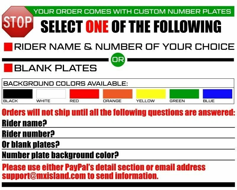 KIT DE GRÁFICOS CALCOMANÍAS MX 2007 2008 2009 2010 PARA KTM SX SXF 125 250 450 525 Foto 2 de 3