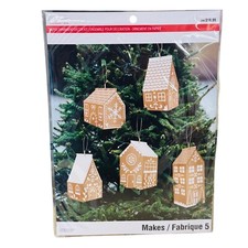 Recollections Christmas Gingerbread Houses Paper Decoration Kit
