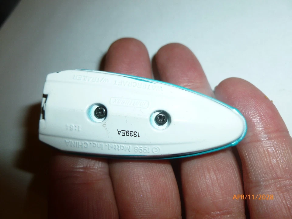 VTG Matchbox 1999 "Watercraft w/ Trailer" Jet Ski NO TRAILER MB373 teal purple - Image 4 of 4