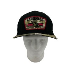 New Era Arizona Cardinals Hat Mens 7 3/8 Fitted Camo Camouflage Baseball NFL Cap