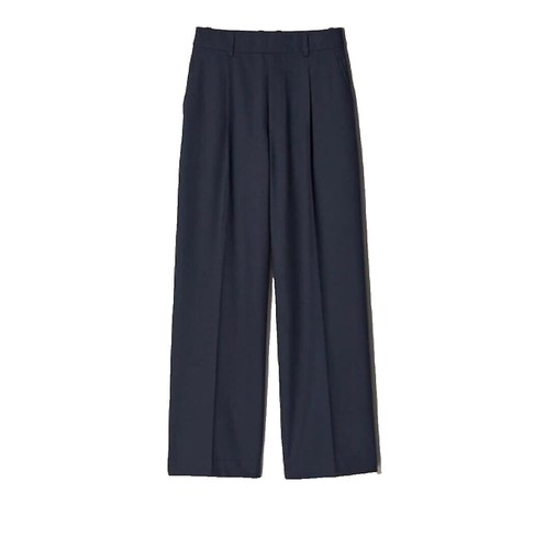 Uniqlo Soft Velour Easy Pants Navy Women's M | eBay