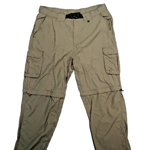 Boy Scouts of America Pants Green Relaxed Convertible Switchback Men XL - Foto 1 di 12