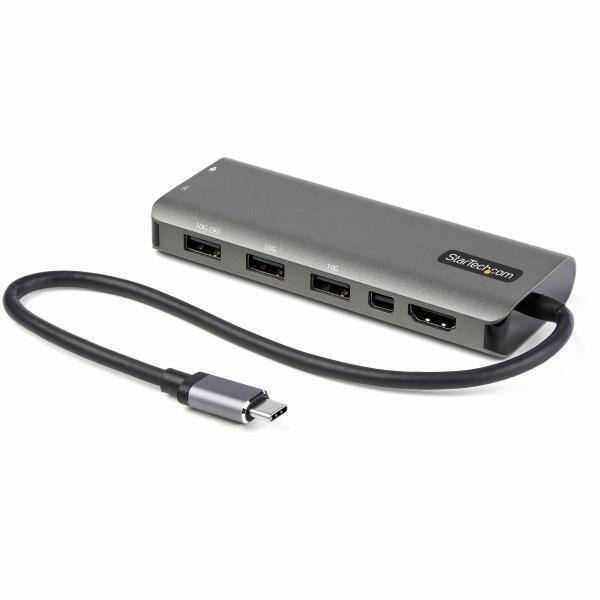 StarTech.com Adattatore multiporta USB-C a HDMI o Mini DisplayPort 4K 60Hz - Min
