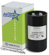 USA 540-648 MFD uF Electric Motor Start Capacitor 110-125V HVAC 125 vac v volt