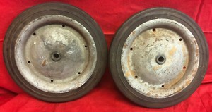 Vintage Solid Rubber Tires - Different pairs and sizes - See pictures for detail