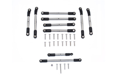 GPM Stainless Steel Adjustable Tie Rods For TAMIYA 1/10 R/C Mercedes-Benz G500