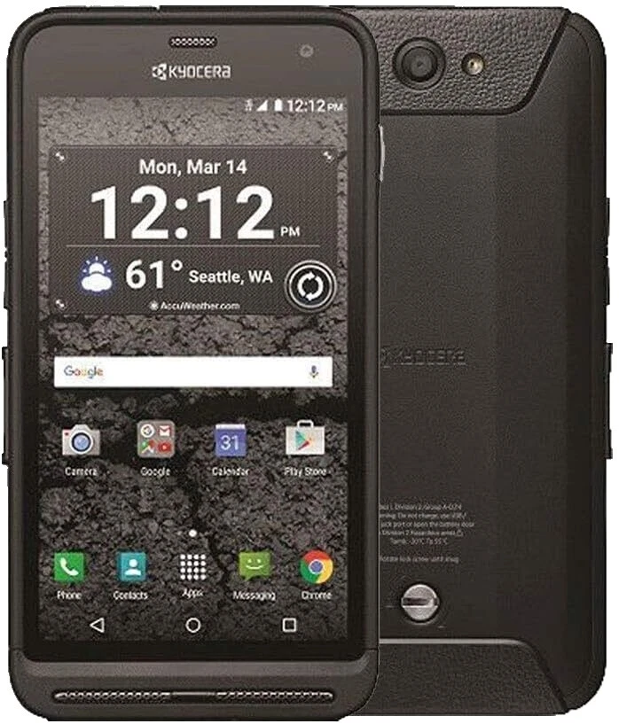 Kyocera Negro cuatro núcleos celulares y Smartphones