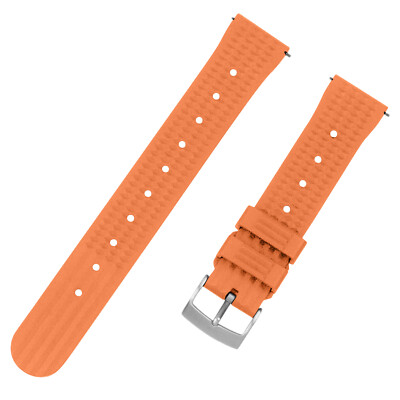 Waffle Rubber Quick Release Watch Band