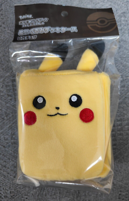 Pokemon Card Game Scarlet & Violet Plush Deck Case Pikachu New