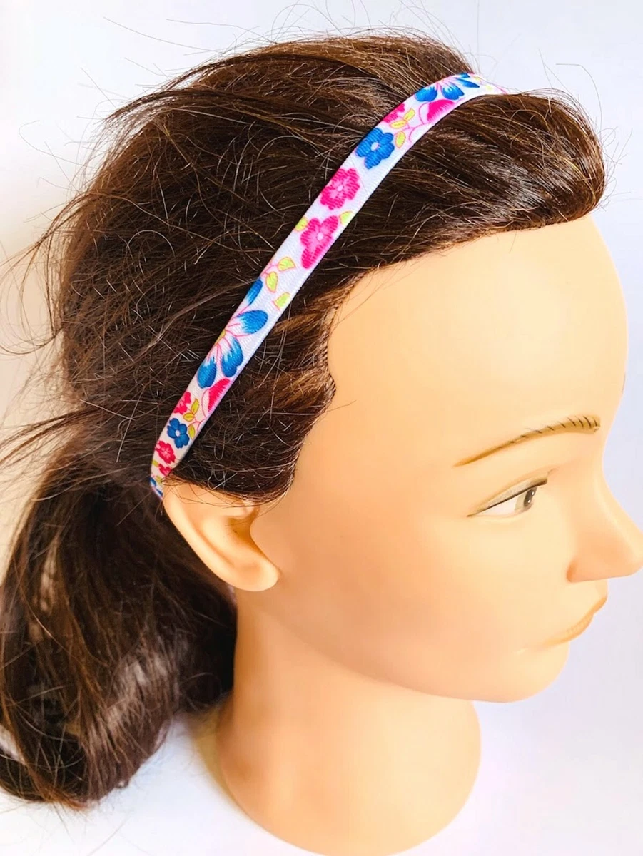 Floral Stretchy Headband Hair Band Elastic Hairband Sport Stretch