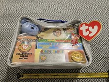 Vintage 1999 TY Beanie Baby CLUBBY 2 Bear Platinum Kit Rare Gold COIN Sealed NWT