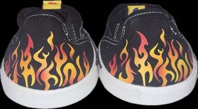 BAB Build A Bear Flame Shoes Slip On Sneaker BC