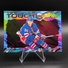 Upper Deck Flair Hockey Touch of Flair Insert Gabe Perreault TF-15 Rangers
