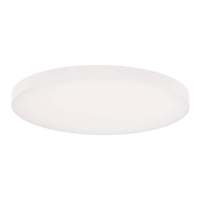 WAC Lighting FM-240512-9CS-WT Edgeless Round LED 12 Inch White Flush Mount
