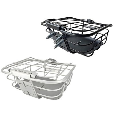Basket for Mountain Bike Electric Bikes for Secure Item Carrying During Ride