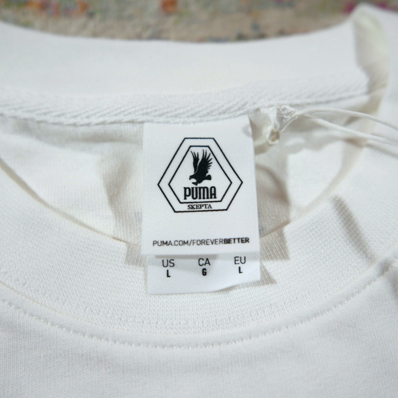 Skepta X Puma Graphic Tee White L (24" PTP) RRP £55 Boy Better Know BBK Grime image 5