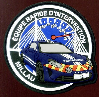 MILLAU 12 GENDARMERIE / RAPID RESPONSE TEAM - PVC