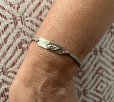 WWII US Army Air Forces Wings Sweetheart Bracelet