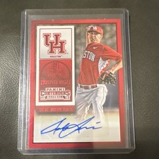 2015 Panini Contenders Jake Lemoine Autograph #46 Houston Cougars
