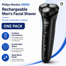 Philips Norelco 5000X Rechargeable Mens Facia...