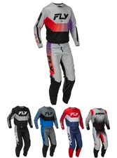 Fly Racing Kinetic Motocross Gear Set Jersey Pant Combo Dirt Bike MTB BMX
