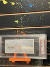 Joe Montana Autographed Personal Check Rookie Year 1979 PSA/DNA Signed Rare!