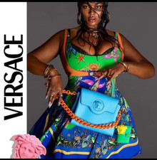 VERSACE 2021 Runway Tresor de la Mer Starfish Dress Viscose Cellulose IT42 M