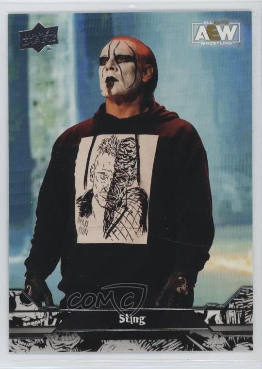 2023 Upper Deck AEW All Elite Wrestling Photo Variants Sting #44 0qa3