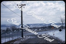 Nyack New York Houses Bridge 35mm Slide 1950s Kodachrome