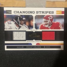 2004 Playoff Prestige Changing Stripes #CS2 Priest Holmes