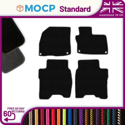 Standard Car Mats to fit Honda Civic 3 / 5DR 4 Round Mat Clips 2008-2012