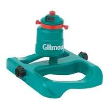  Medium Duty Circular Swivel Water Sprinkler with Sled Base, Rotating 