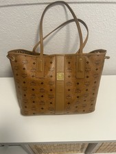 MCM Shopper Liz Medium Cognac