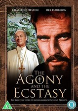 Agony And The Ecstasy, The (U) DVD Brand New UK Release Genuine Fast Region 2
