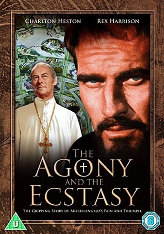 Agony And The Ecstasy, The (U) DVD Brand New UK Release Genuine Fast Region 2 - Imagen 1 de 1