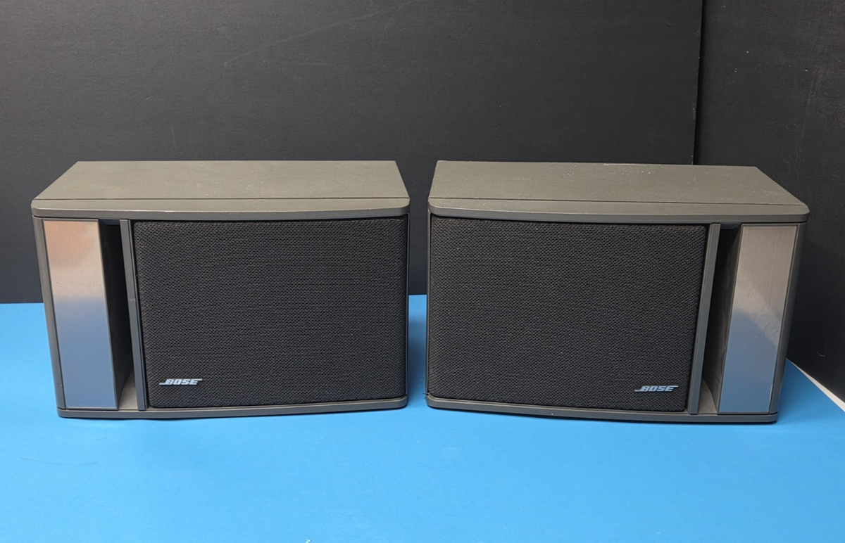 Bose Model 141 Bookshelf Home Stereo Speakers Pair Tested | eBay