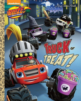 #ad Truck or Treat Blaze and the Monster Machines Big Golden Book Lewman D... $5.16