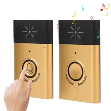 Wireless Intercom Doorbell Dual Voice Smart Bell 2‑Way Talk Home Security