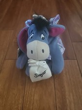 DISNEY Store SUGAR PLUM FAIRY EEYORE  7" Mini Bean BAG New with Tag