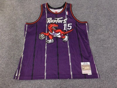 Toronto Raptors Jersey Mens 2XL Purple NBA Basketball Vince Carter