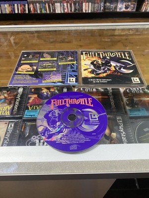 Full Throttle PC Game LucasArts 2001 