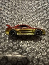 Hot Wheels Nissan Skyline R34 Spun Hydro Chrome Paint.