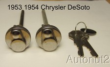 1953 1954 Chrysler Desoto Imperial Door Lock Set With Keys Original