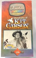Adventures of KIT CARSON 3 box set VHS movies Range Master Roaring Challenge B2