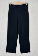 CACHE Pants Womens 8 Black Wide Leg Woven Dre...