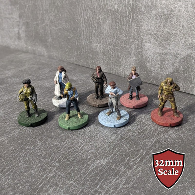 Pandemie 32 mm Brettspiel Figuren inspiriert Figurenpaket