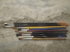 Lot  2 of Artist Paint Brushes - 10 Medium sized