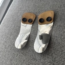 Vibrion Featherspring Metal Foot Support Inserts Size 8 Foot Pain Relief Germany